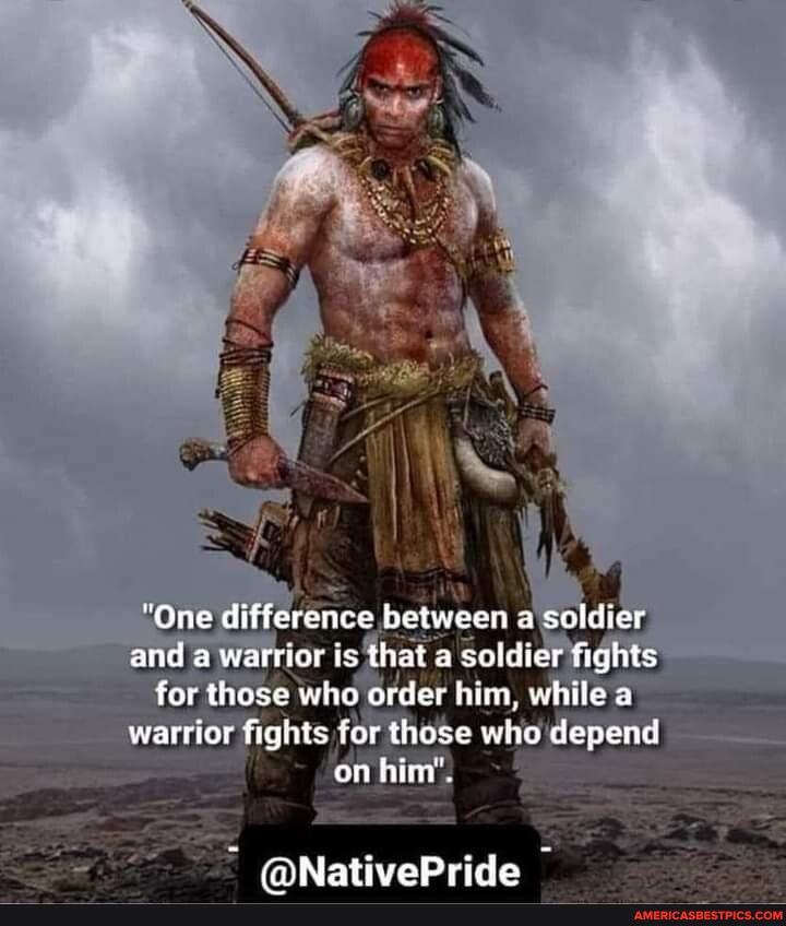 One Difference Between A Soldier And A Warrior Is That A Soldier Fights For Those Who Order Him One Difference Between A Soldier And A Warrior Is That A Soldier Fights For Those Who Order Him