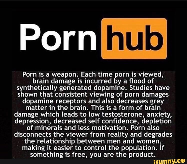 A Porny Mind Do You Hae - Porn is a weapon. Each time porn is viewed, brain damage is incurred by a  flood