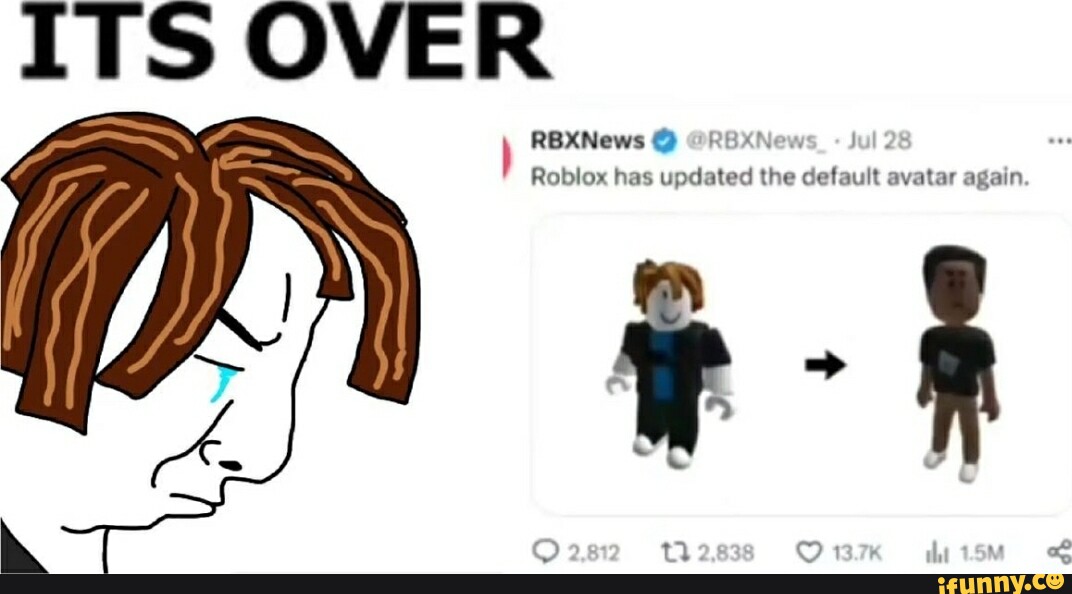 RBXNews on X: Roblox has updated the default avatar again.   / X