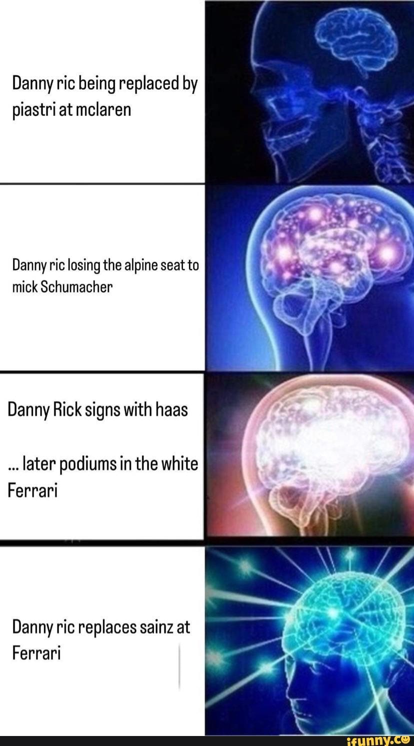 Danny ric being replaced by piastri at mclaren Danny ric losing the