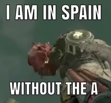 Am In Spain Without The A