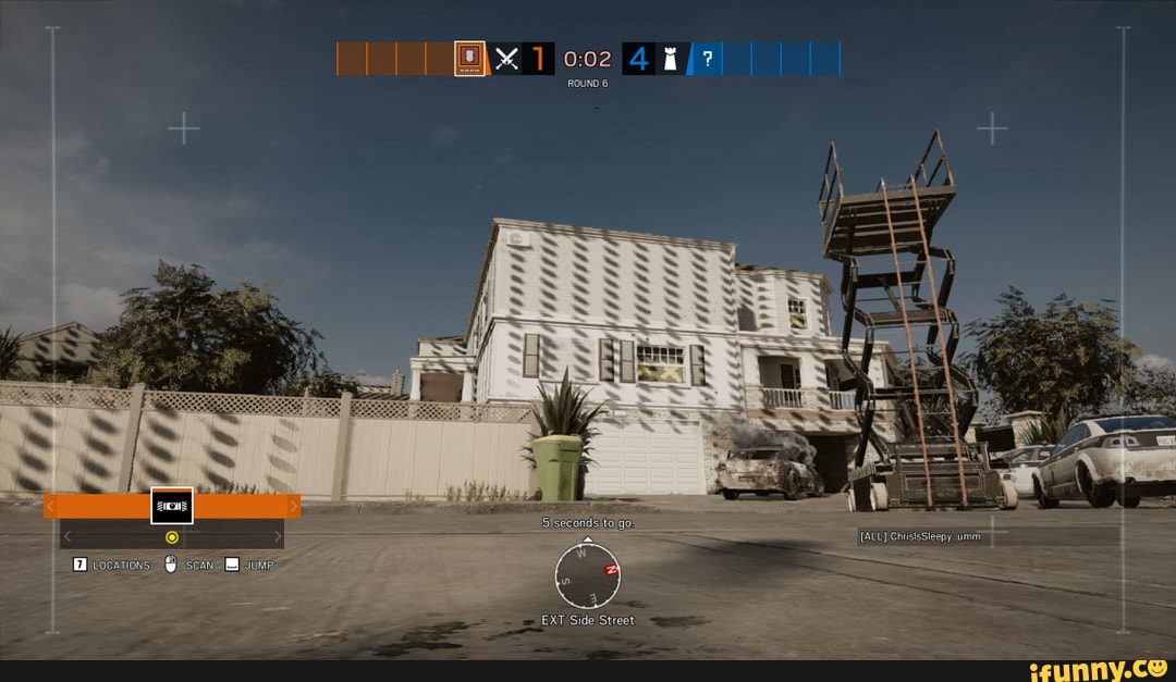ROUND 6
EXT Side Street