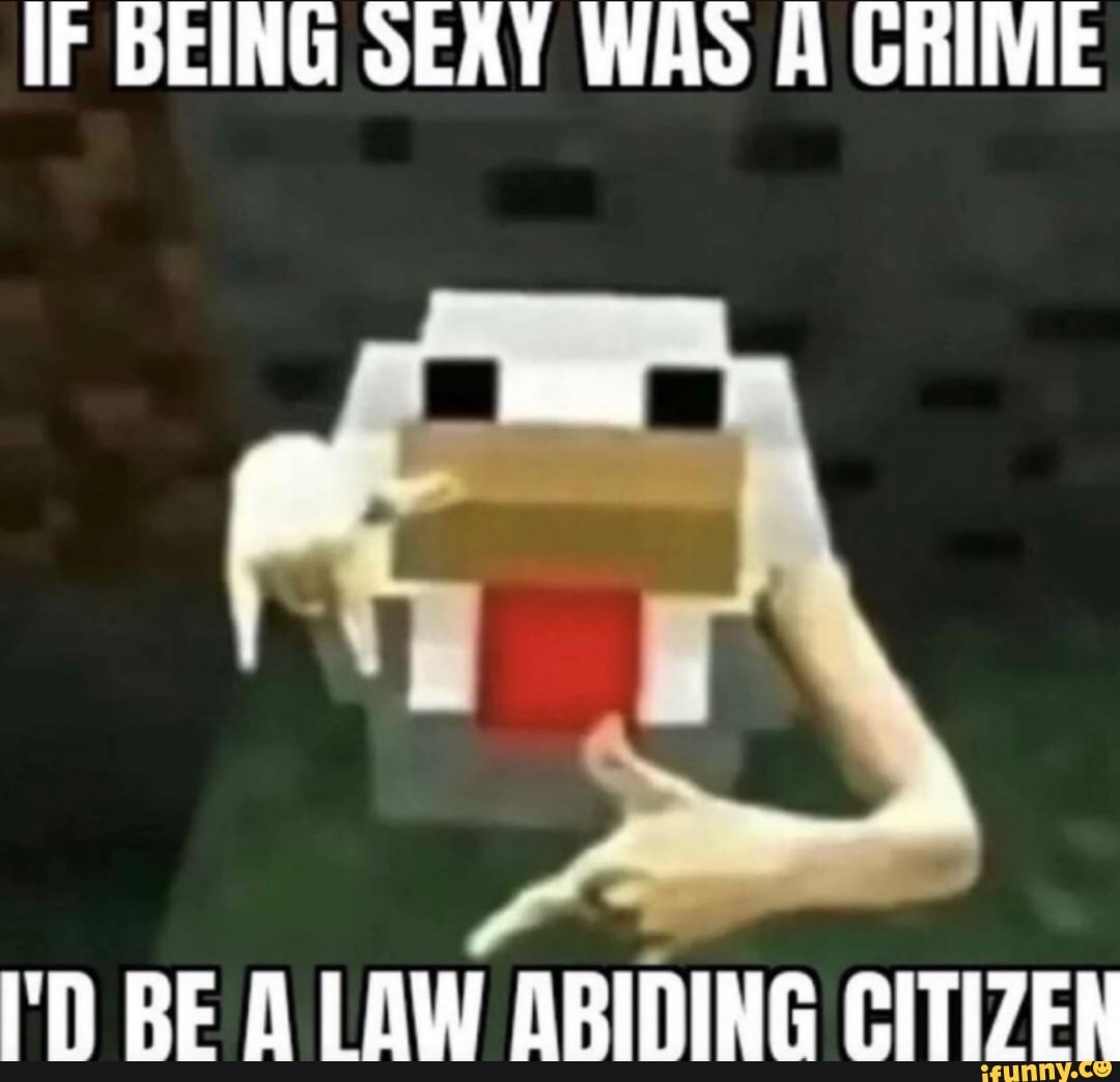 IF BEING SEXY WAS A GRIME
'N BE O LOW ABIDING CITIZEN