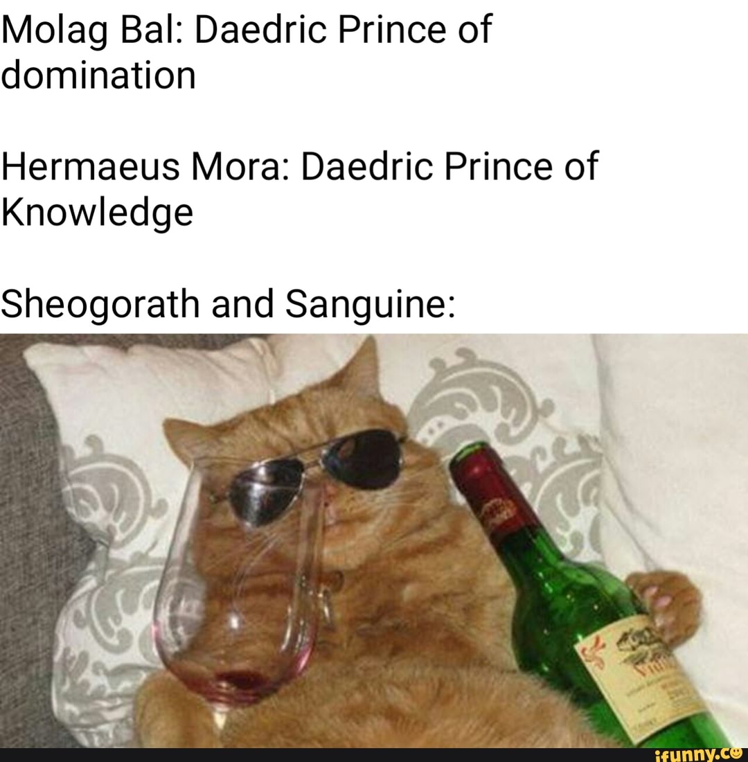 Molag Bal: Daedric Prince of domination Hermaeus Mora: Daedric Prince ...