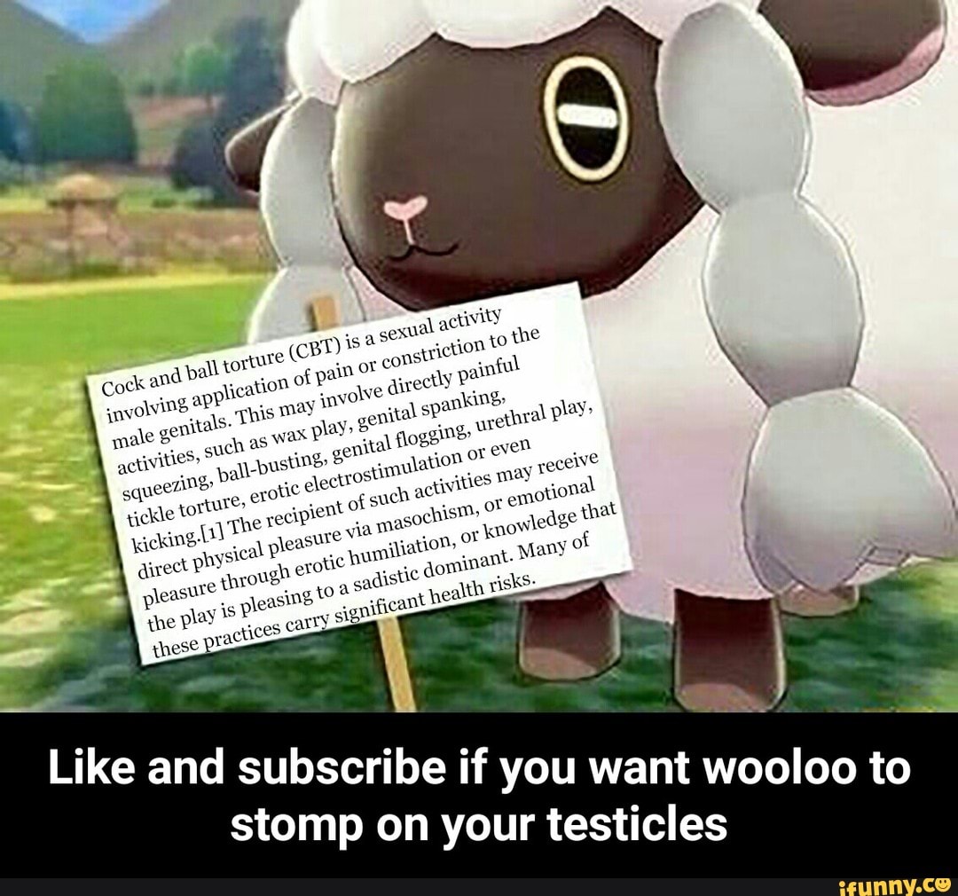 Testicle Stomping