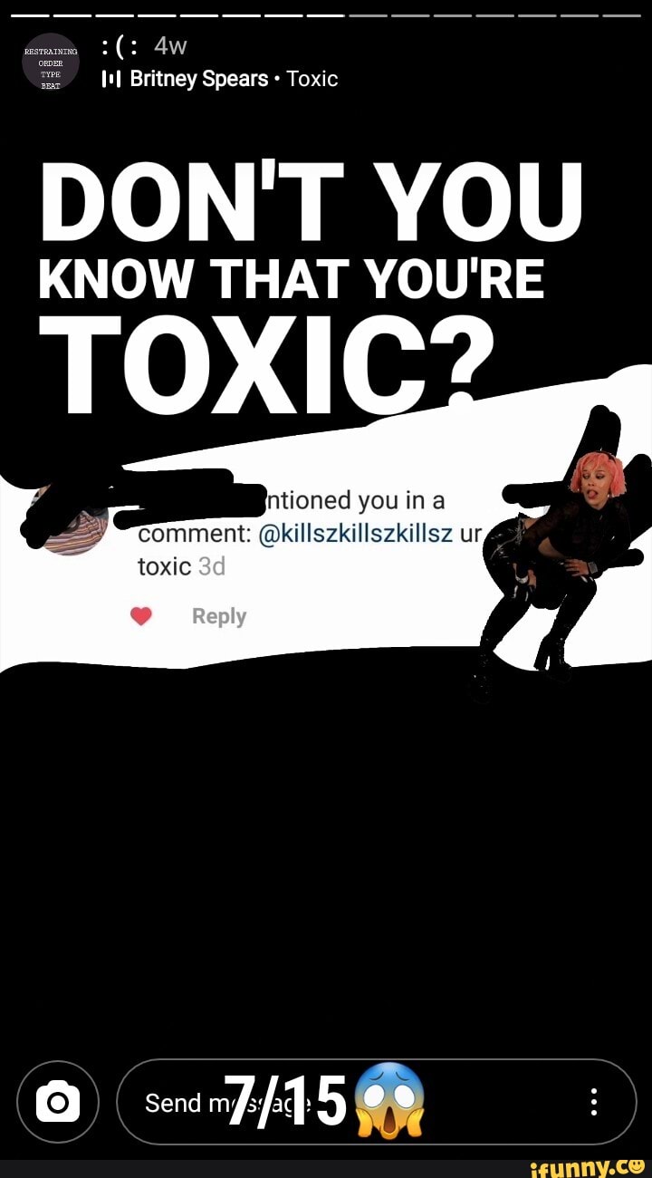 DON'T YOU
KNOW THAT YOU'RE