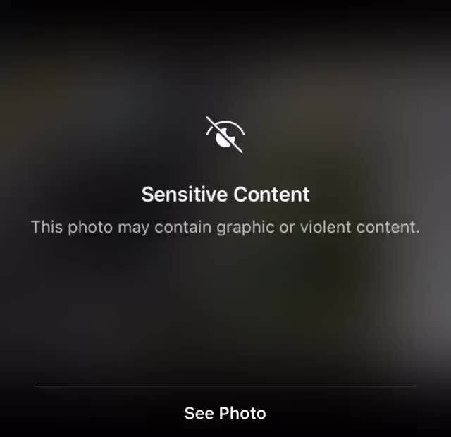 Sensitive Content This photo may contain graphic or violent content ...
