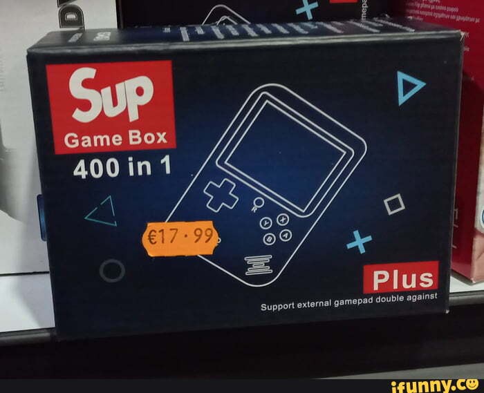 Game Box 400 in Plus support external gamepad double gt iFunny