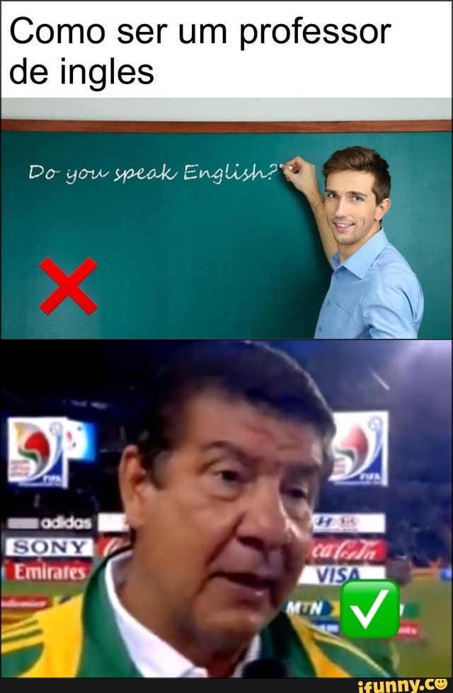 Como ser um professor
de ingles