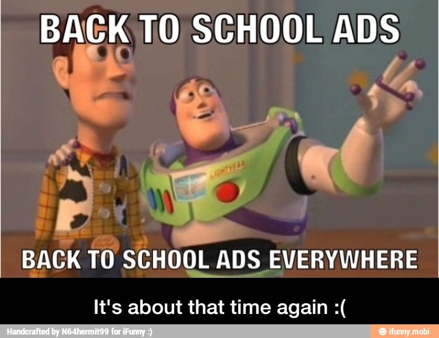 PASTOS SCHOOL ADS:
It's about that time again - It's about that time again :(