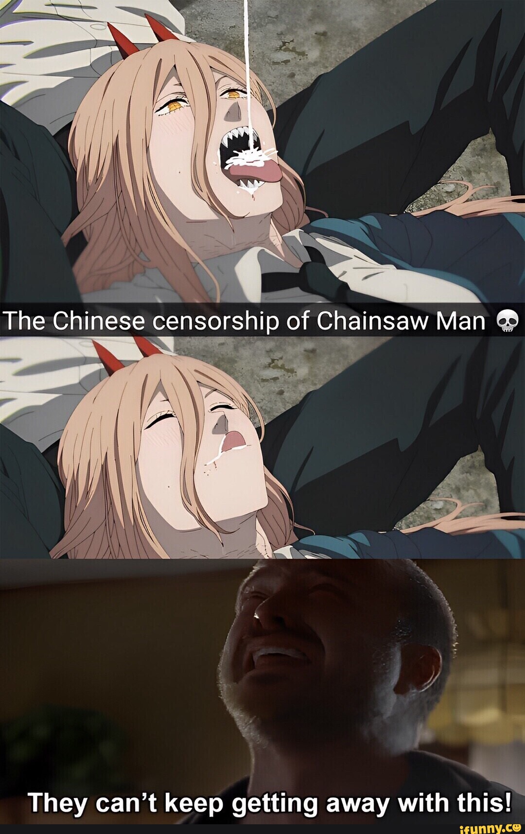 Chainsaw man chinese censor