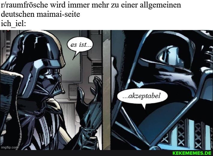 raumfrösche wird immer mehr zu einer allgemeinen deutschen maimai-seite
ich _iel:
I \