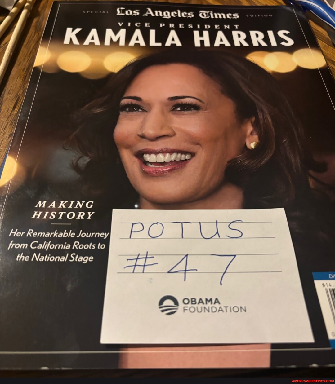 Los Times KAMALA HARRIS I MAKING HISTORY Her Remarkable Journey from ...