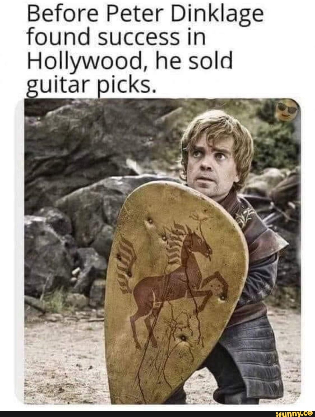 Before Peter Dinklage
found success in
Hollywood, he sold