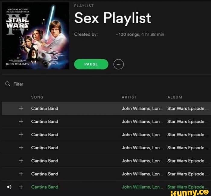 PLAYLIST
Sex Playlist