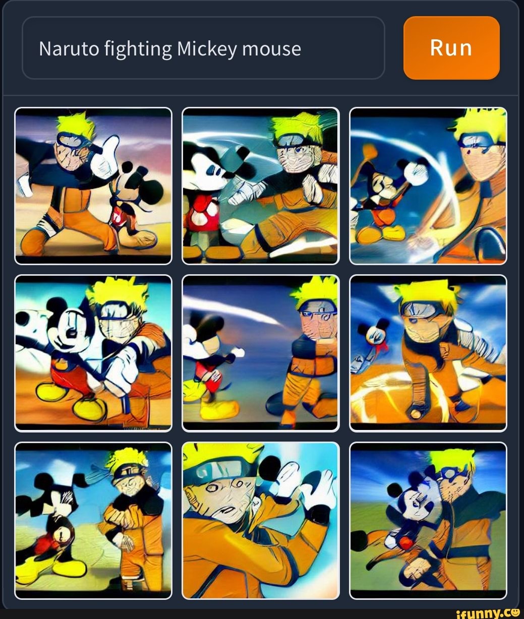 naruto mickey mouse