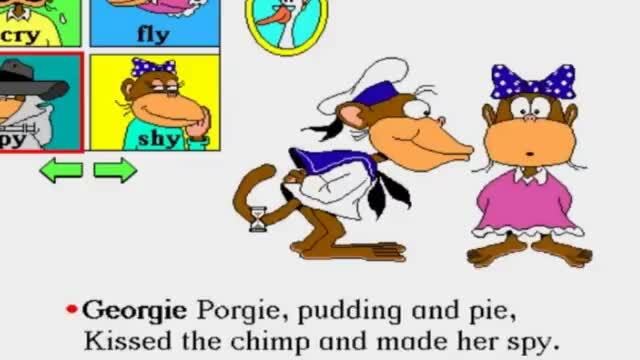 georgie porgie song from old starfall