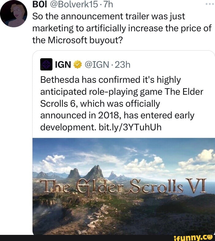 The Elder Scrolls VI - Official Announcement Trailer