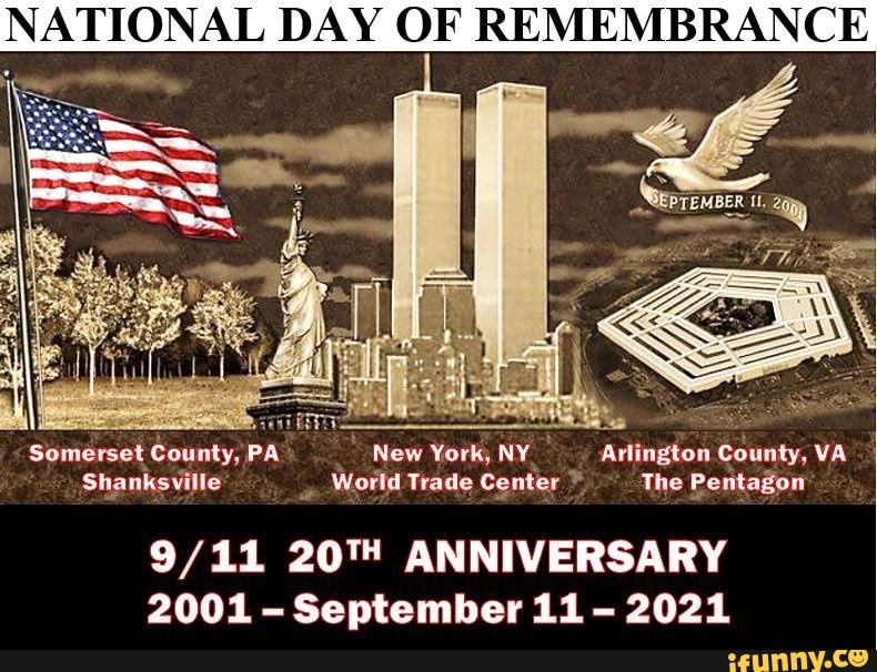 NATIONAL DAY OF REMEMBRANCE Somerset County, PA New York; NY Arlington