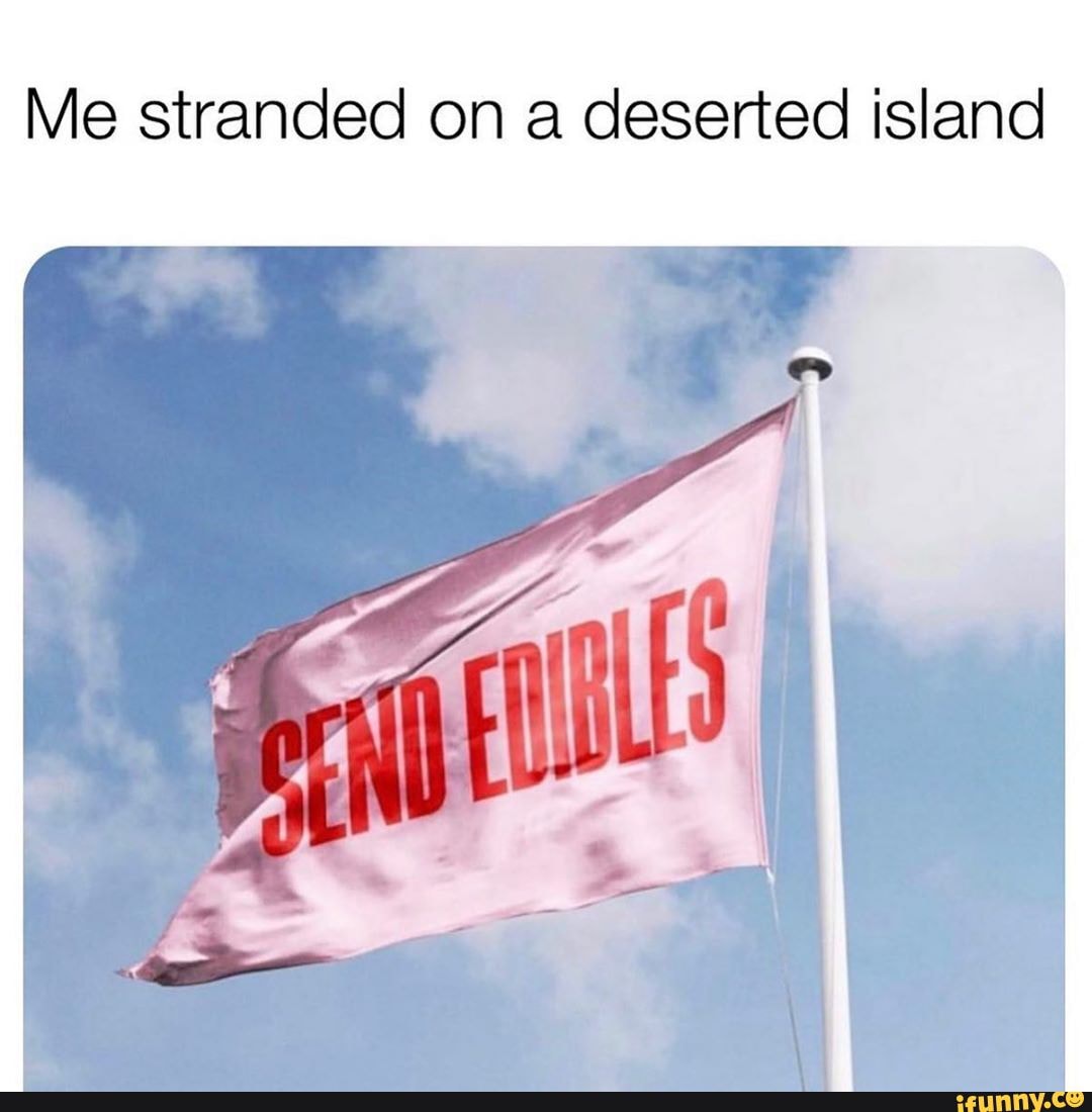Me stranded on a deserted island