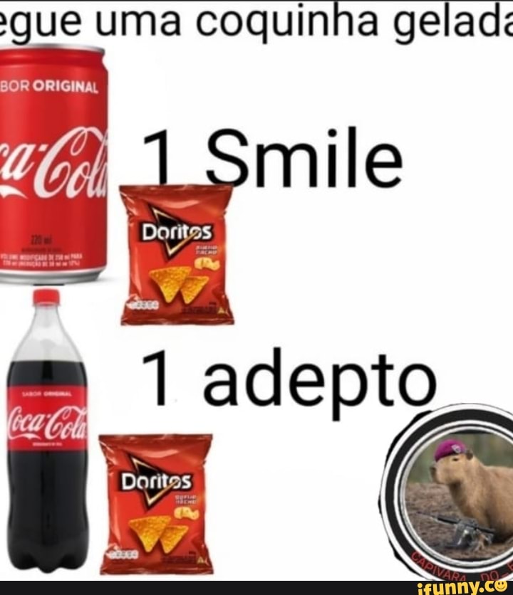 gue uma coquinha gelad: