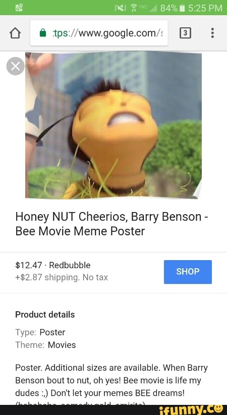 Honey Nut Bee Meme
