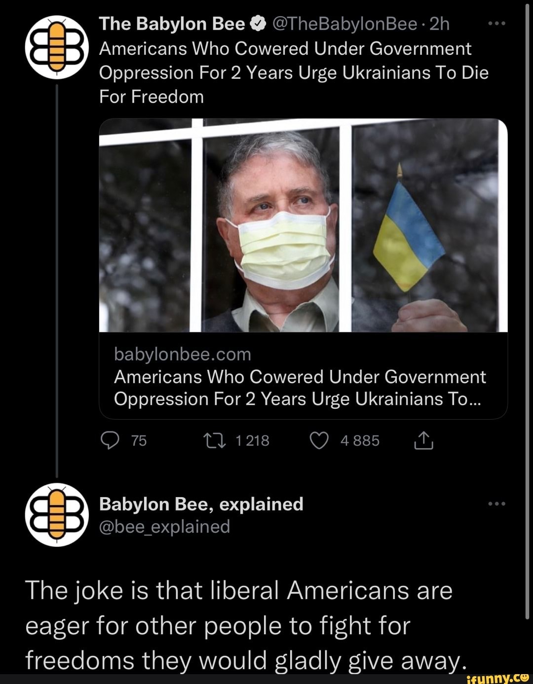 The Babylon Bee Thebabylonbee Americans Who Cowered Under Government