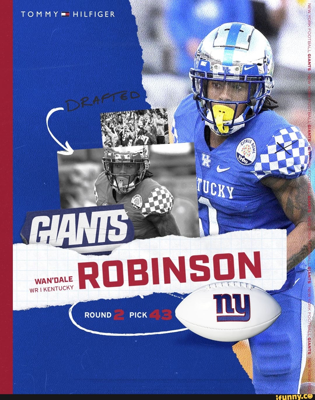 Wan'Dale Robinson Drafted by New York Giants with No. 43 Pick in Round Two  - On3