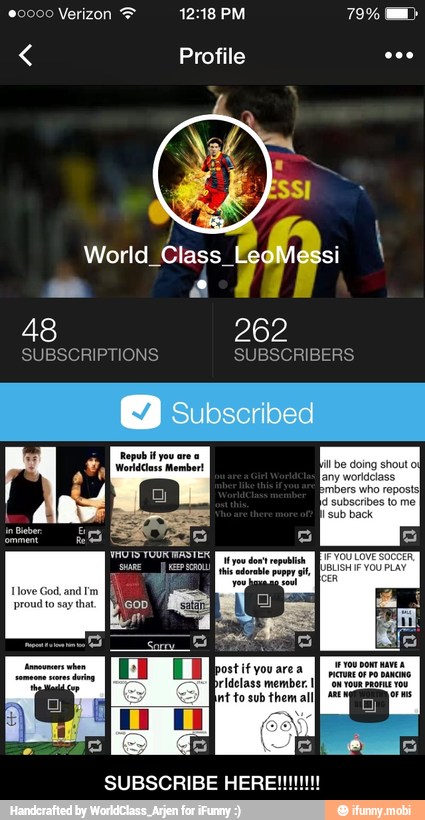 World Class I - SUBSCRIBE HERE!!!!!!!!