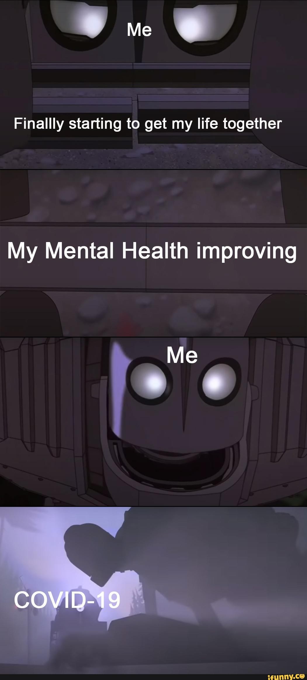 Finallly starting to get my life together
My Mental Health improving
Me
NC