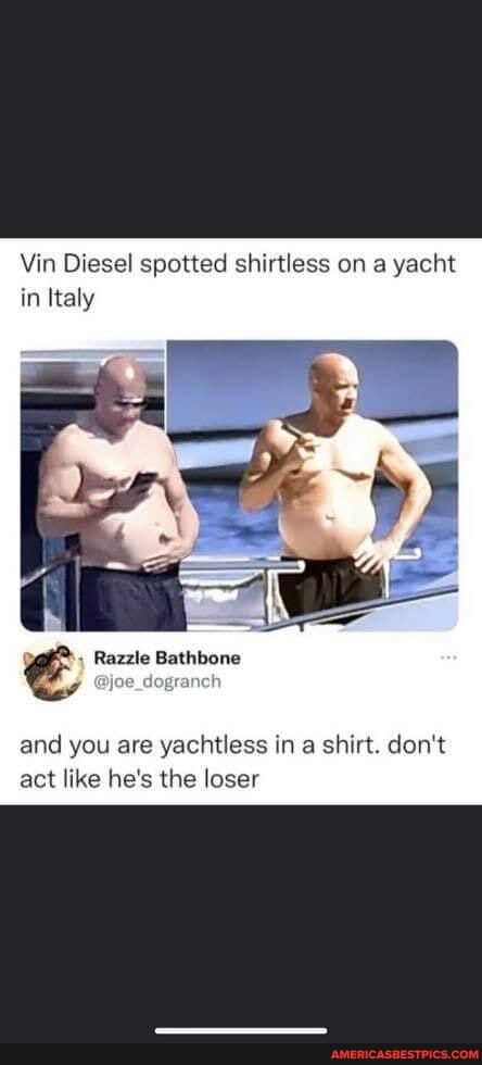 yachtless in a shirt