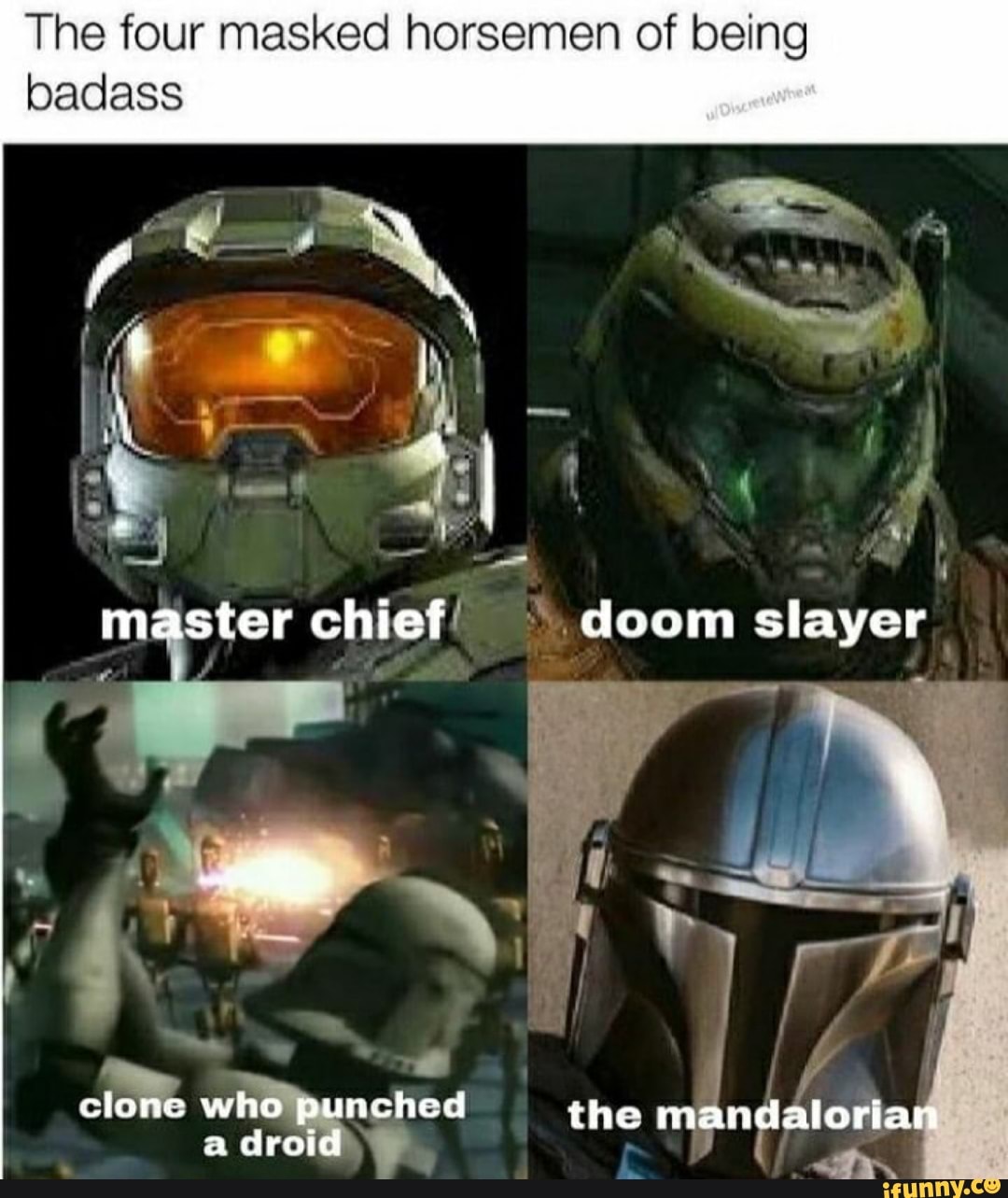 'The four masked horsemen of being badass t qd _it master chief doom ...