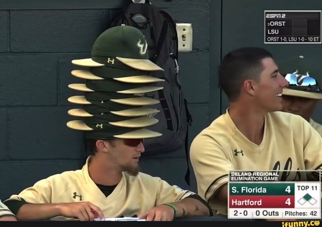 Es
ati
LSU
B
e
a
E
A
Ah
8
Er
A
I
E
ELIMINATION GAME
S. Florida py TOP 11
4 Hartford
2-0 IO Outs
I
Pitches: 42