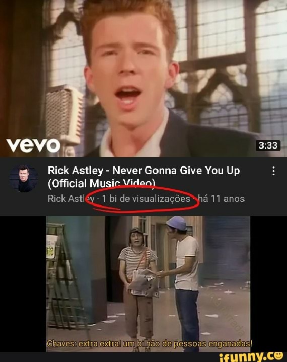 Por quê “Never Gonna Give You Up” é um meme? #rickastley