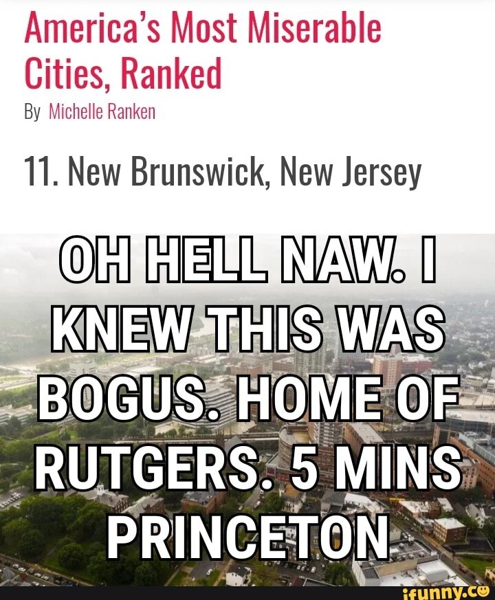 America's Most Miserable Cities, Ranked By Michelle Ranken Ti. New