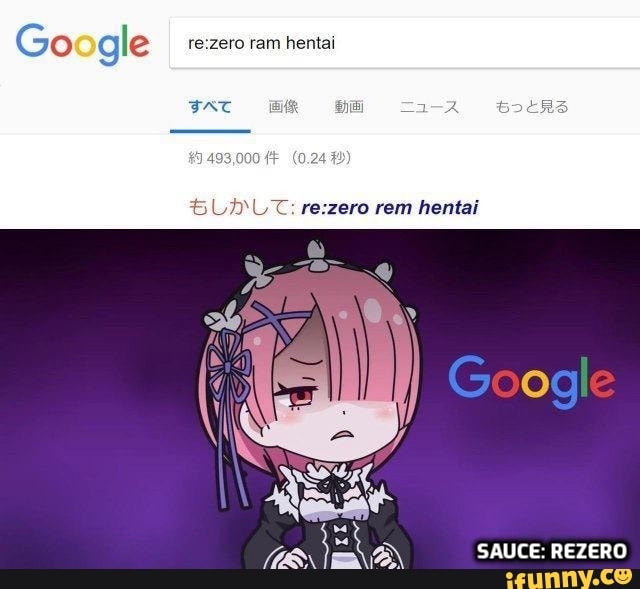 Sauce Ram From Rezero Go Le Ram Hentai Tat Rem Hentai Sauce Rezero