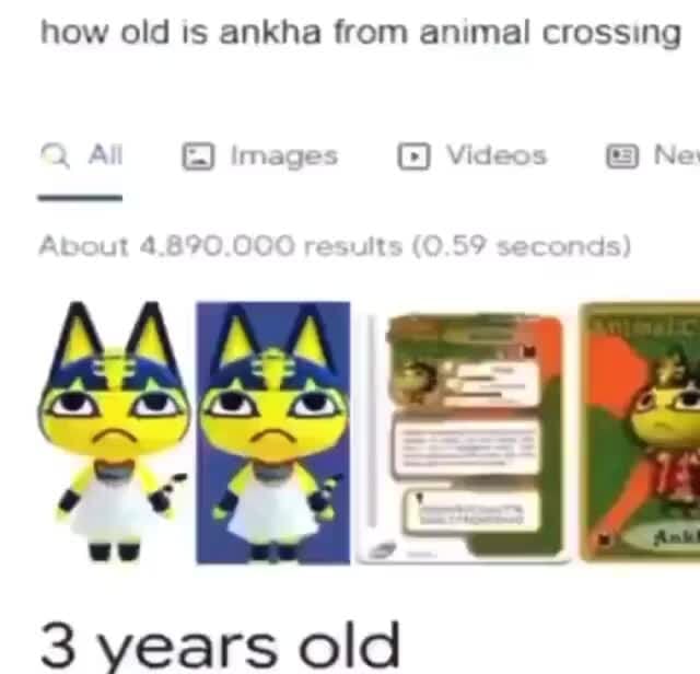 How Old Is Ankha From Animal Crossing Images G Videos Ne 2 Yjoarc AlA 