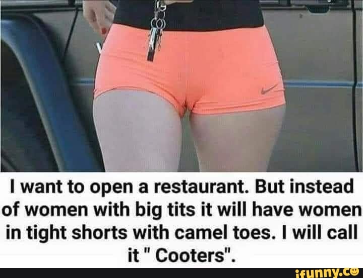 Want to open a restaurant. But instead of women with big tits it