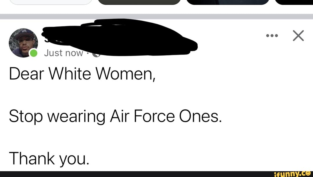 black air force 1 meme