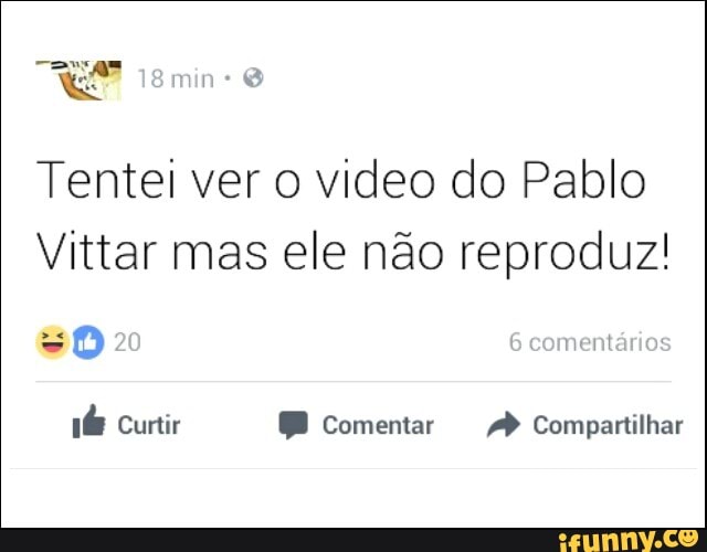 Tentei ver o video do Pablo
Vittar mas ele não reproduz!