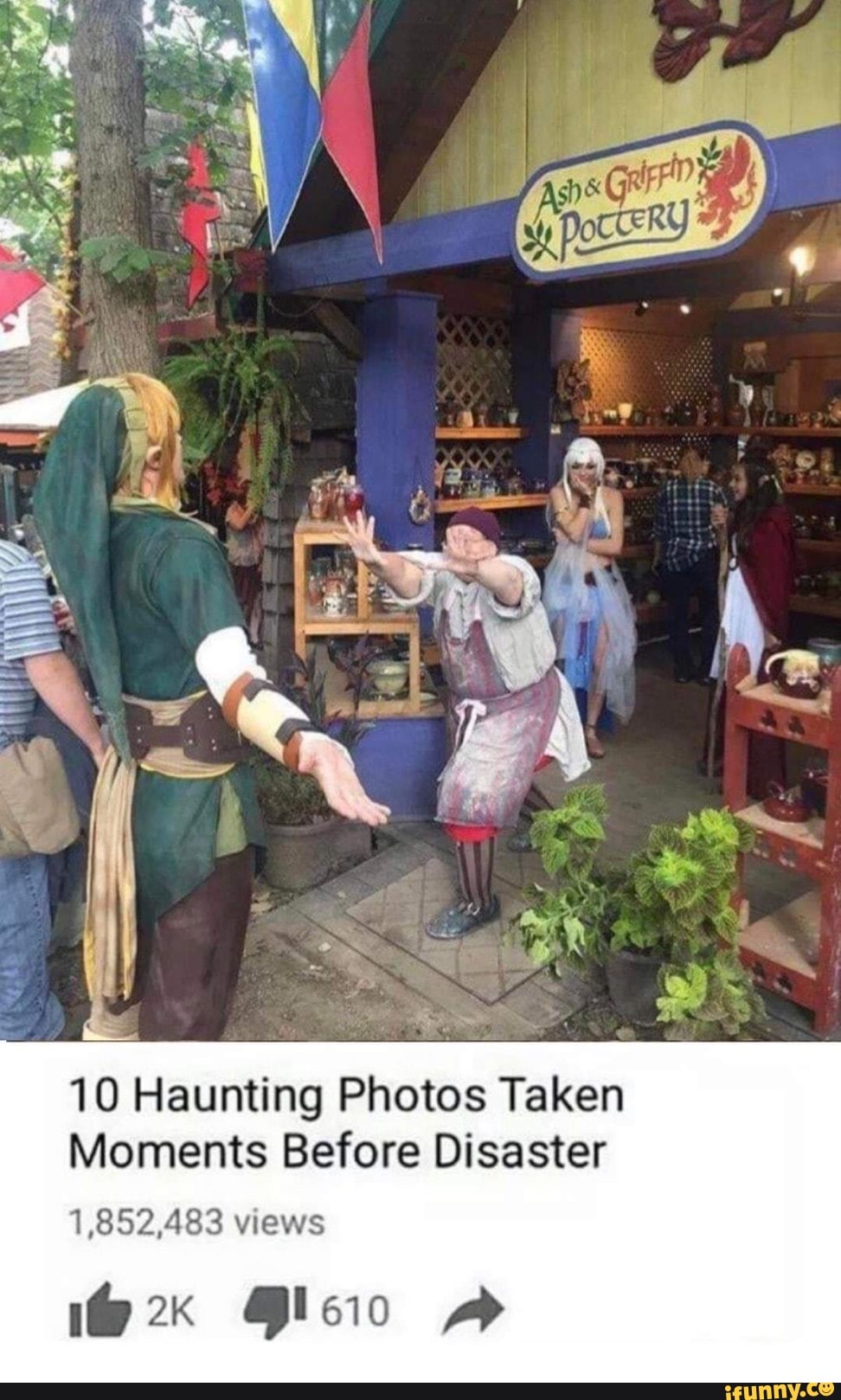 10 Haunting Photos Taken Moments Before Disaster 1,852,483 views - iFunny