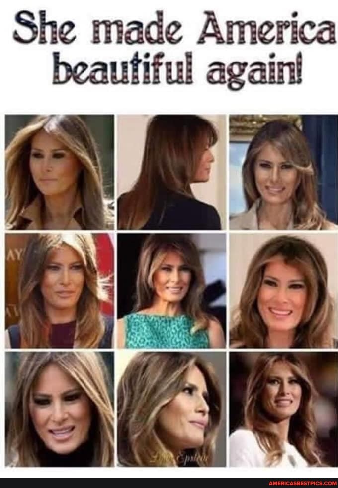 She made America beautiful again!
AY