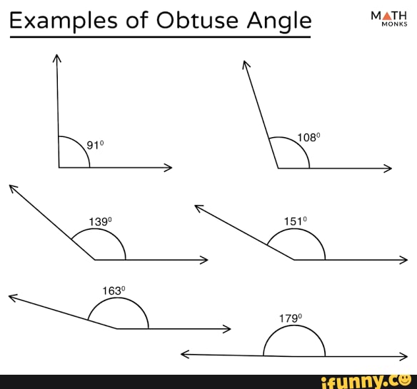 Examples of Obtuse Angle MaTH - iFunny