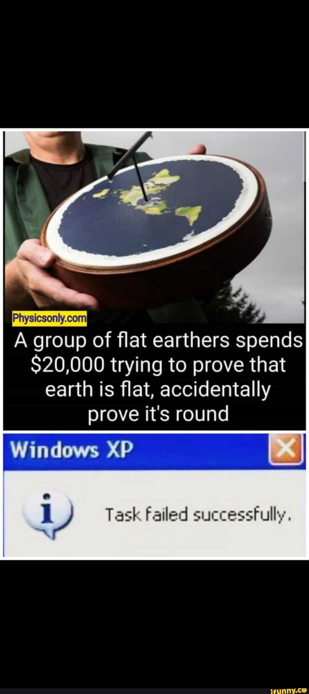 flat earthers accidentally prove earth is round