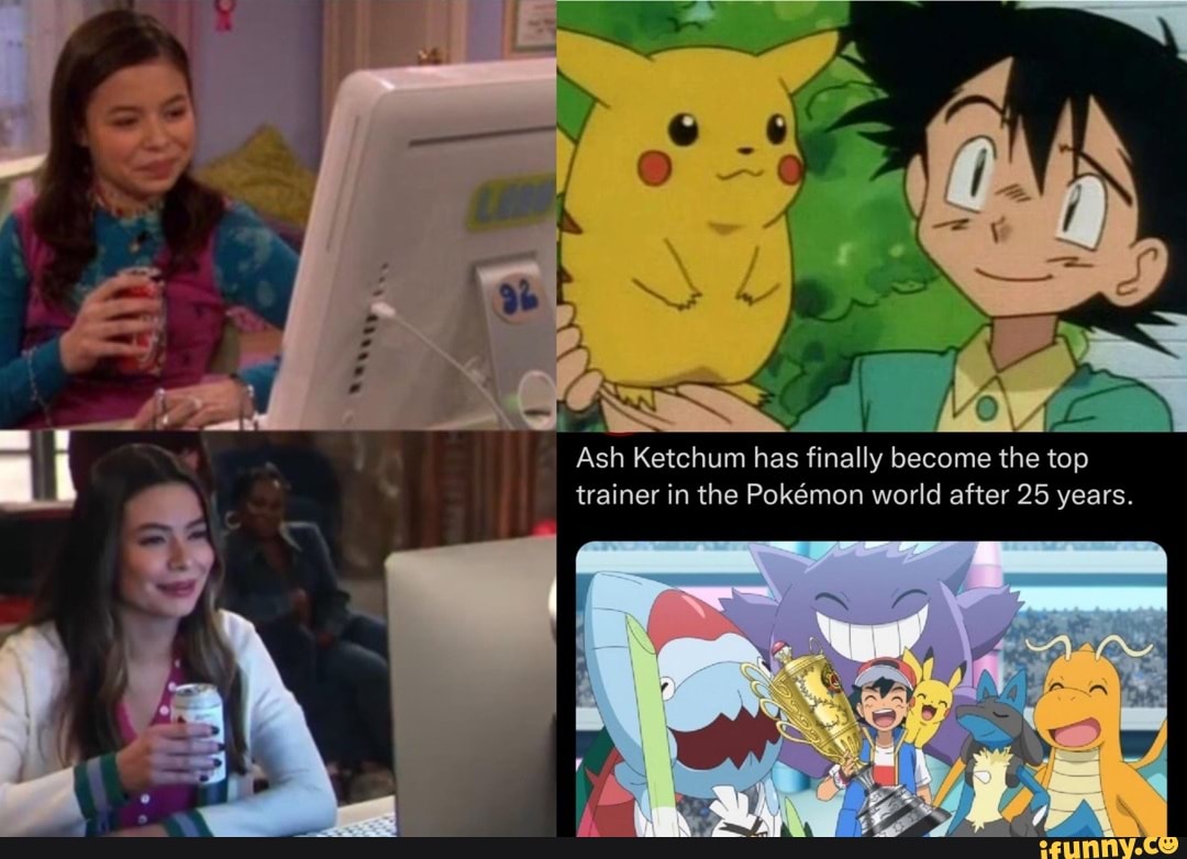 Ash Ketchum finally becomes the greatest Pokémon trainer in the world