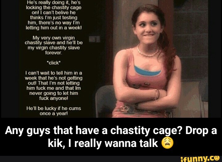 chastity meme.