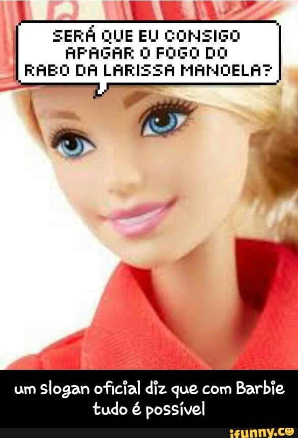 SERA QUE EU COMSIGO
um
Slogan oficial diz que com
Barbie
tudo é possivel - um slogan oficial diz que com Barbie tudo é possível