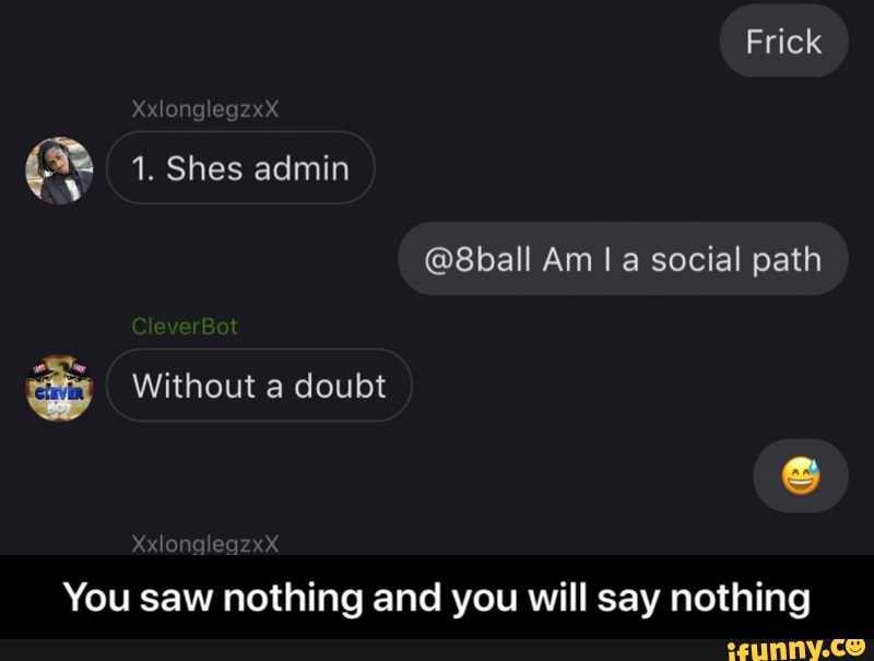 You saw nothing and you will say nothing - You saw nothing and you will say nothing