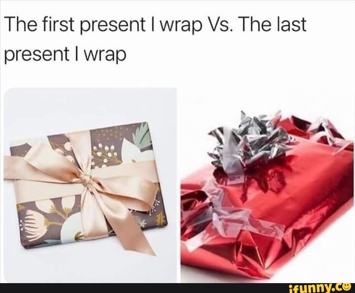 You a present last birthday