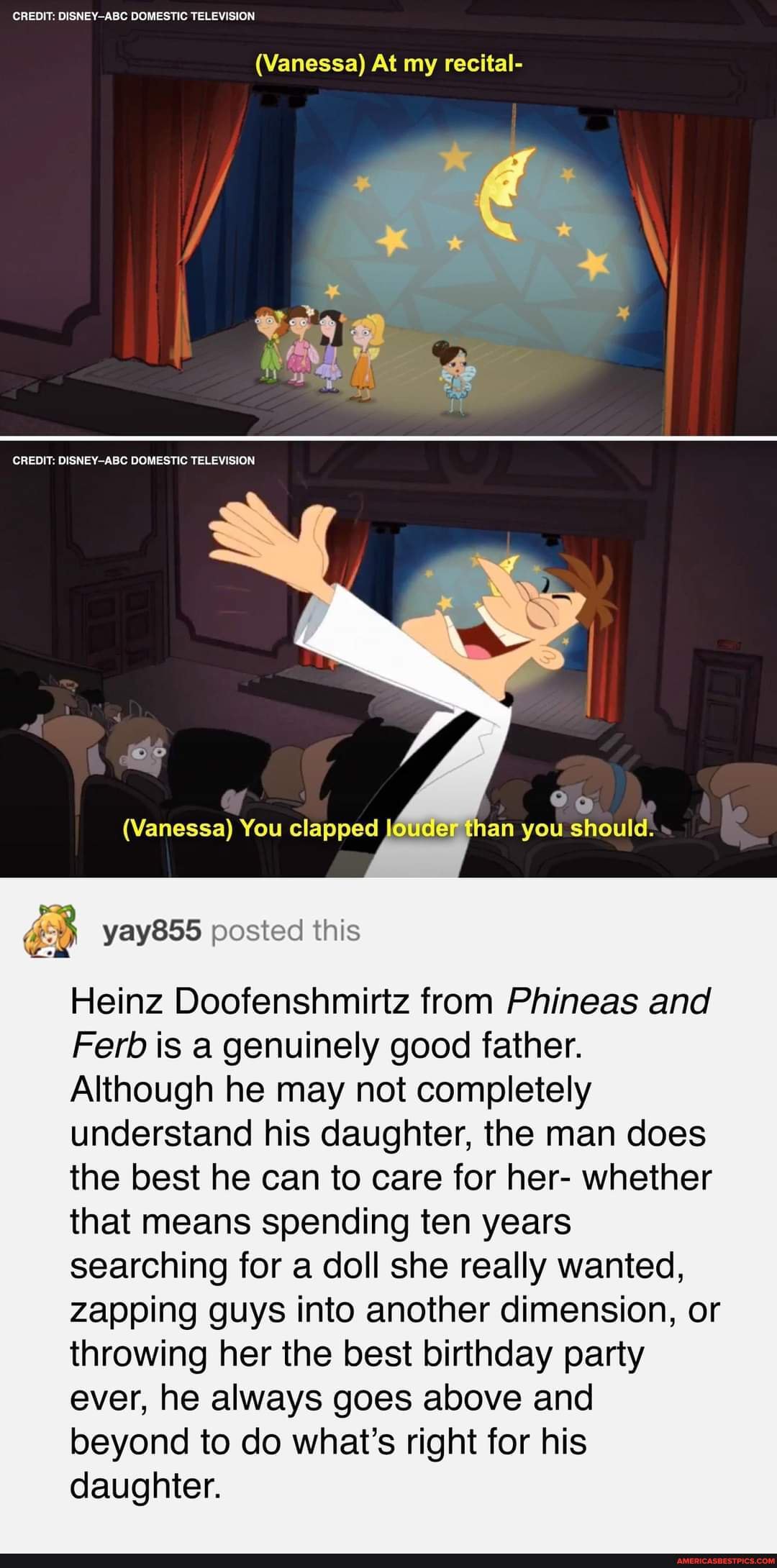 Dr. Doofenshmirtz From 'Phineas And Ferb' Is The Best Cartoon Dad And